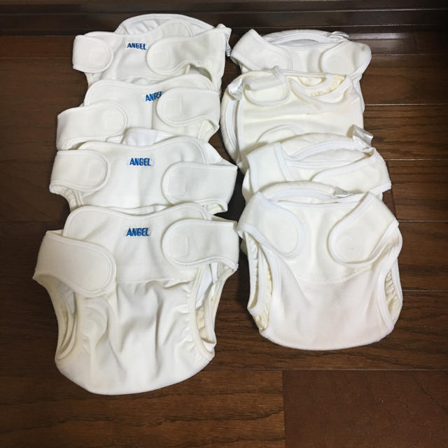 布オムツと布オムツカバー キッズ/ベビー/マタニティのおむつ/トイレ用品(布おむつ)の商品写真