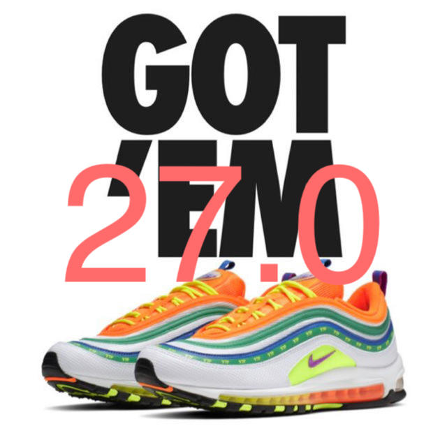 nike  airmax97 on air Londonスニーカー