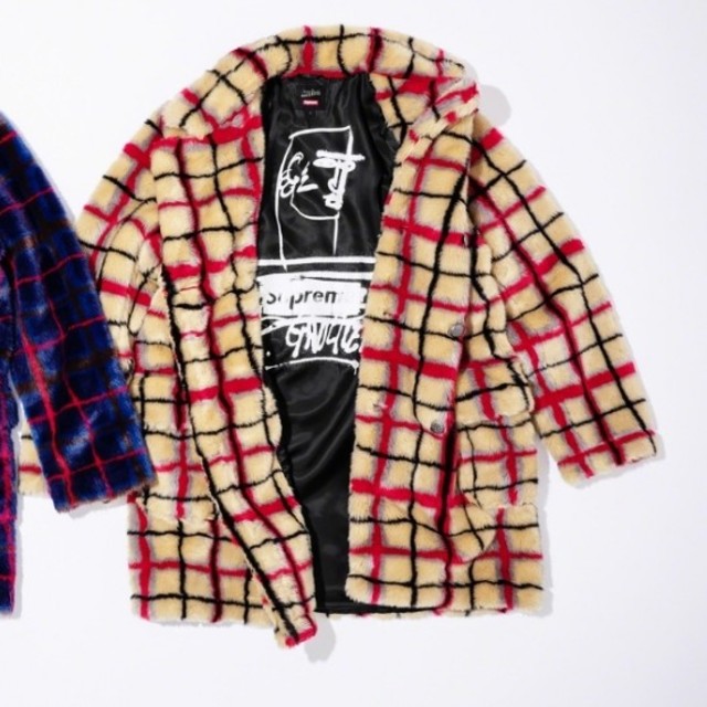 Supreme(シュプリーム)のSupreme JEAN PAUL GAULTIER faux coat S  メンズのジャケット/アウター(ダッフルコート)の商品写真