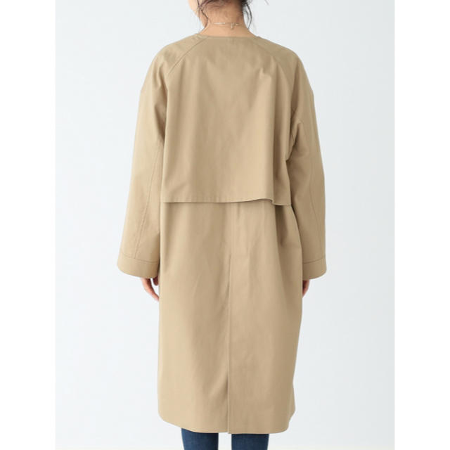 新品・未使用 B:MING by BEAMS / ノーカラー トレンチコート