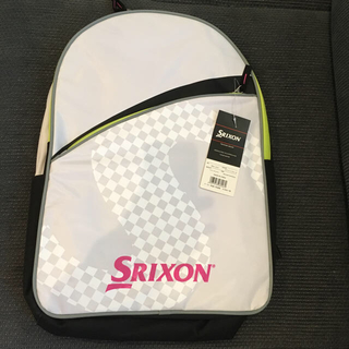 スリクソン(Srixon)の新品タグ付未使用！20%オフ ダンロップ・スリクソンテニスバック定価5,400円(バッグ)