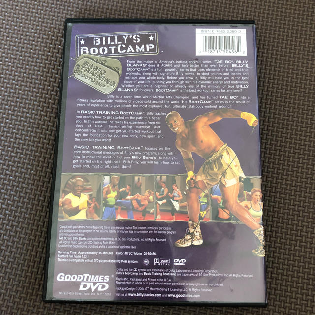 ビリーズブートキャンプ ベイシックトレーニング エンタメ/ホビーのDVD/ブルーレイ(スポーツ/フィットネス)の商品写真