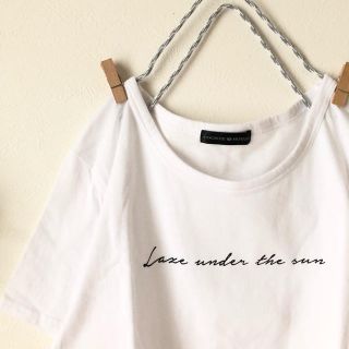 英字プリントT(Tシャツ(半袖/袖なし))