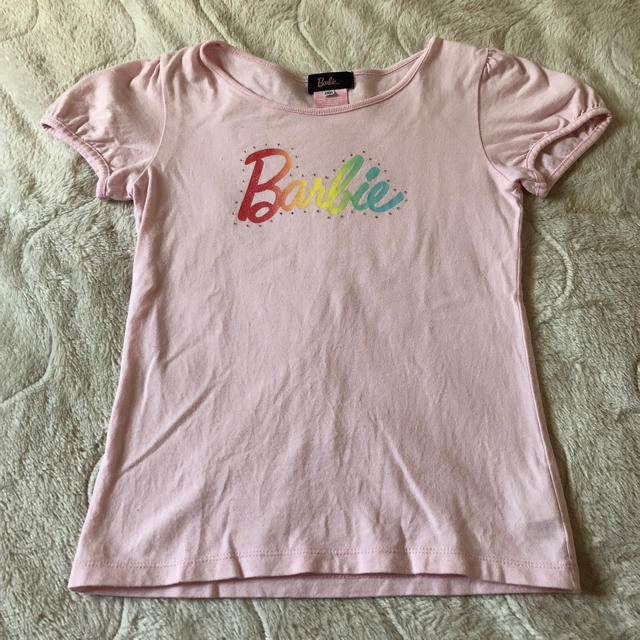 Barbie(バービー)のTシャツ ズボン 130 セット キッズ/ベビー/マタニティのキッズ服女の子用(90cm~)(Tシャツ/カットソー)の商品写真