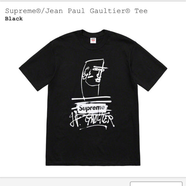 Lサイズ 黒 supreme jean poul gaultier Tee - Tシャツ/カットソー ...