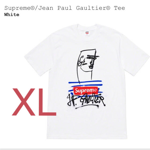 Supreme Jean Paul Gaultier Tee White XL