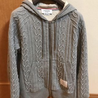 トムブラウン(THOM BROWNE)の専用出品☆トムブラウン スウェットパーカー グレー サイズ2(パーカー)