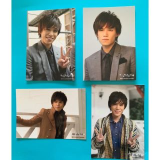 キスマイフットツー(Kis-My-Ft2)の千賀健永(Kis-My-Ft2) 公式写真4枚セット(男性アイドル)