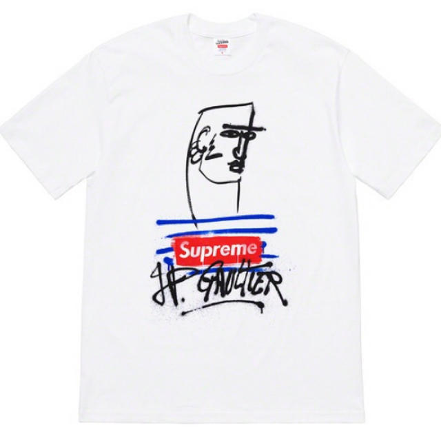 【Sサイズ】Supreme Gaultier Tee 白