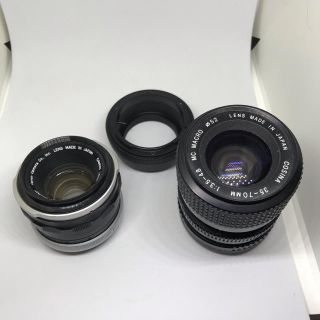 キヤノン(Canon)のCanon FL50mm 改造レンズ とアダプター おまけ(レンズ(ズーム))