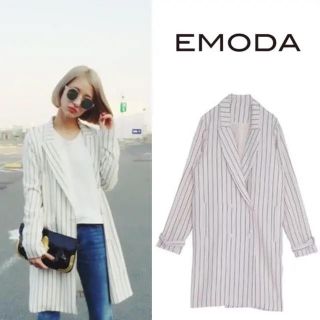 エモダ(EMODA)のAzusaさま専用❗️EMODA ストライプ ジャケット(テーラードジャケット)