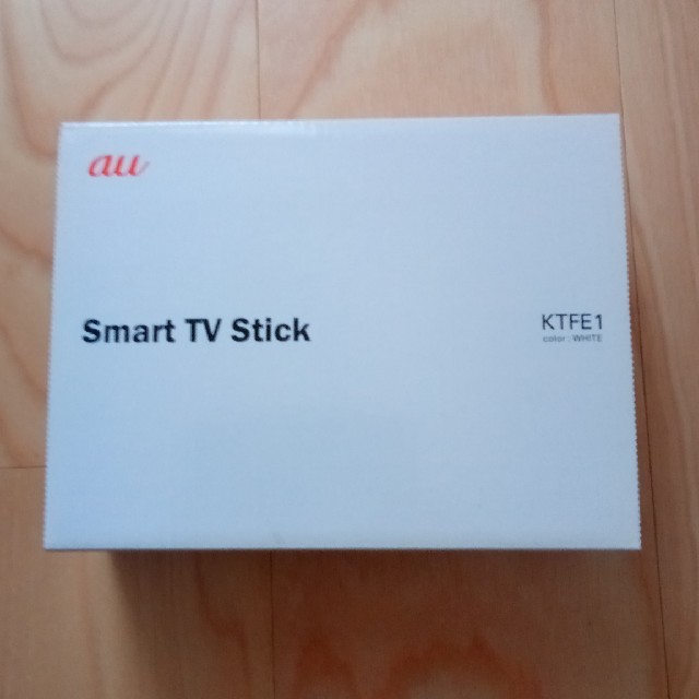 au(エーユー)のau 未使用 Smart TV Stick KTFE1 android スマホ/家電/カメラのテレビ/映像機器(テレビ)の商品写真