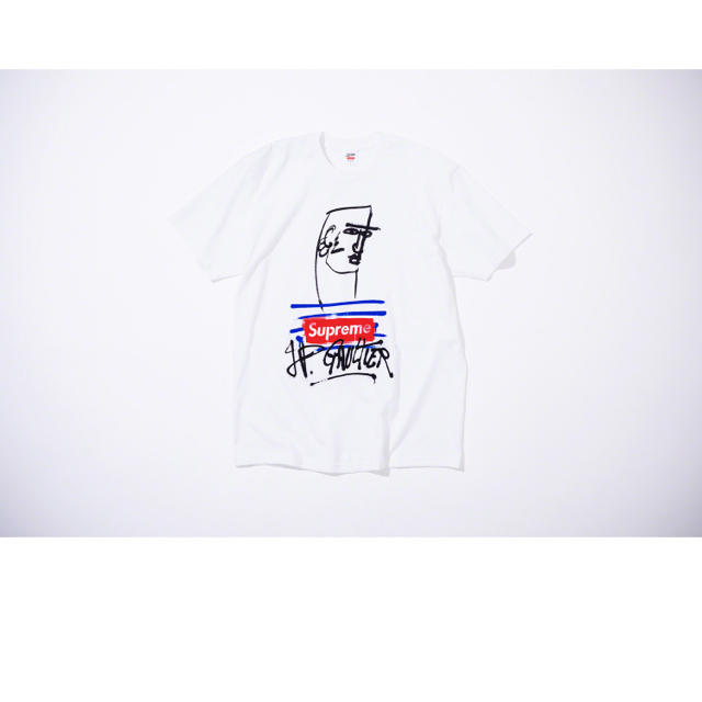 Supreme Jean Paul Gaultier Tシャツ 白 ホワイト M