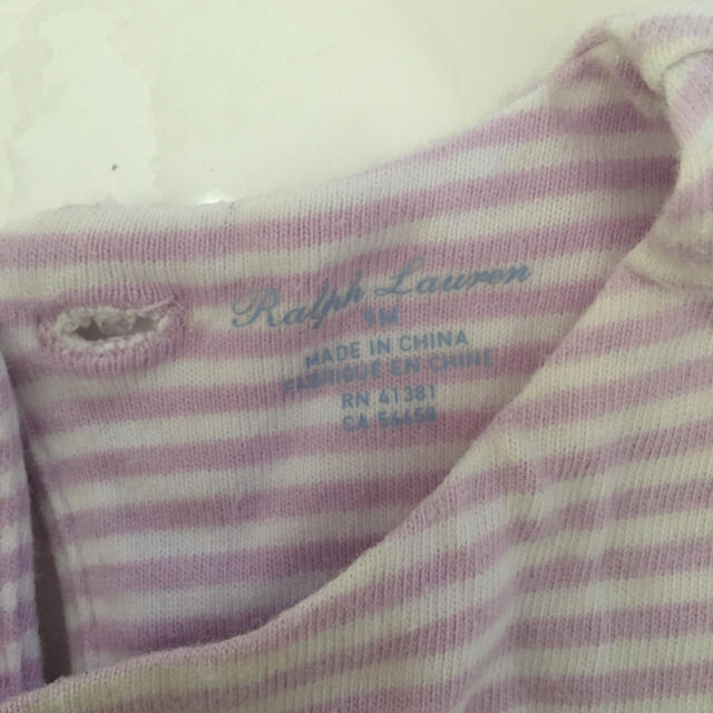 Ralph Lauren(ラルフローレン)のラルフローレンロンパース キッズ/ベビー/マタニティのベビー服(~85cm)(ロンパース)の商品写真