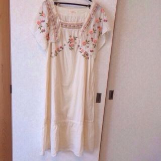 ダブルクローゼット(w closet)のw closet チロリアンワンピース(ロングワンピース/マキシワンピース)