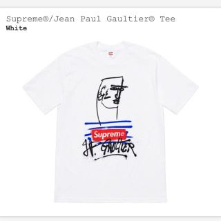 シュプリーム(Supreme)のSサイズ 白 Supreme Jean Paul Gaultier Tee (Tシャツ/カットソー(半袖/袖なし))