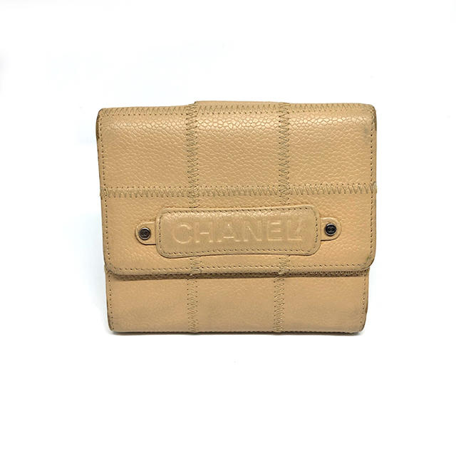 CHANEL(シャネル)のシャネル   折財布 Wホック キャビアスキン     レディースのファッション小物(財布)の商品写真