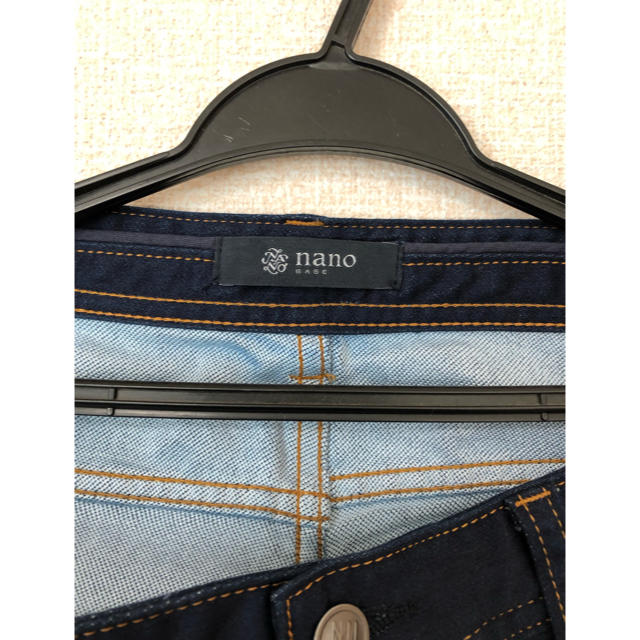 nano・universe(ナノユニバース)のナノユニバース ストレッチデニムL濃紺 メンズのパンツ(デニム/ジーンズ)の商品写真