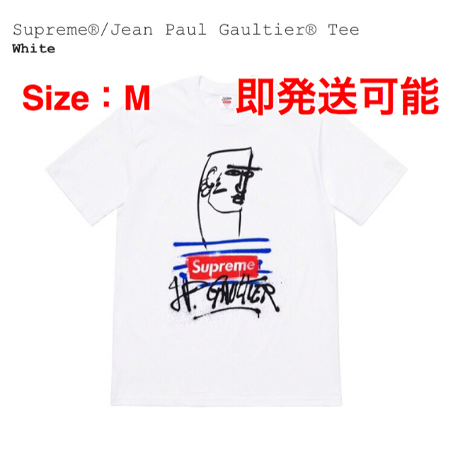 blackSIZESupreme Jean Paul Gaultier Tee  サイズM