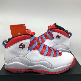 ナイキ(NIKE)の新品 25cm JORDAN 10 RETRO BG GS CHICAGO(スニーカー)