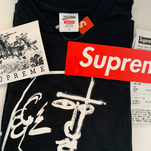Tシャツ/カットソー(半袖/袖なし)Supreme Jean paul gaultier t-shirts