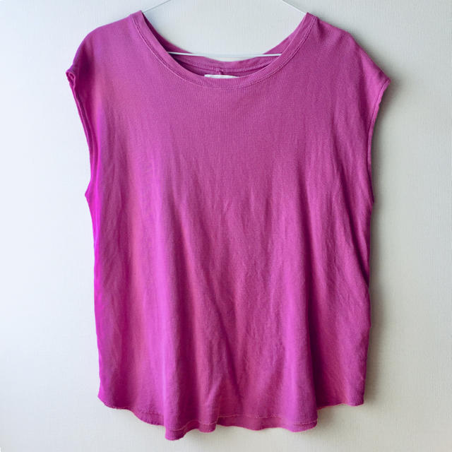 URBAN RESEARCH(アーバンリサーチ)のノースリーブ シャツ ピンク レディースのトップス(カットソー(半袖/袖なし))の商品写真