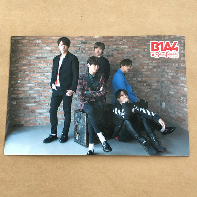 B1A4(ビーワンエーフォー)のB1A4 スイパラコラボカフェ 特典ステッカー 5人Ver. ② エンタメ/ホビーのタレントグッズ(アイドルグッズ)の商品写真