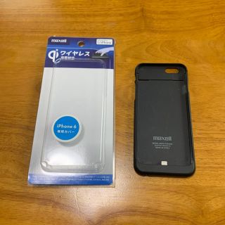 マクセル(maxell)のiPhone qi 充電ケース カバー  AIR VOLTAGE(モバイルケース/カバー)