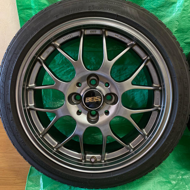 BBS 17インチホイール4本セット 自動車/バイクの自動車(タイヤ・ホイールセット)の商品写真