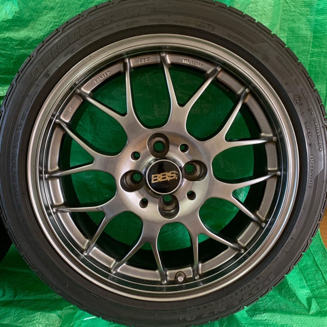 BBS 17インチホイール4本セット 自動車/バイクの自動車(タイヤ・ホイールセット)の商品写真