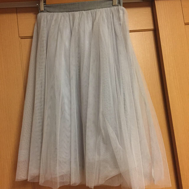 チュールスカート レディースのスカート(ひざ丈スカート)の商品写真