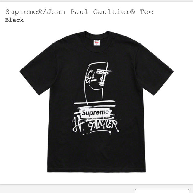 即日発送 supreme jean paul gaultier tee  MTシャツ/カットソー(半袖/袖なし)