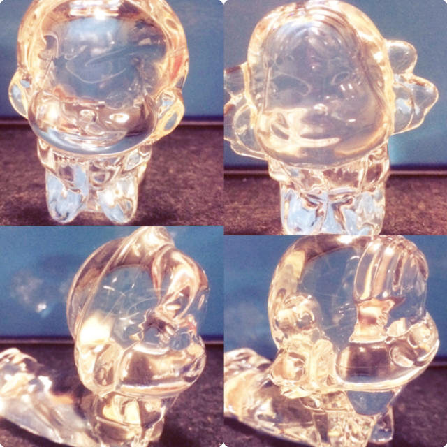 不二家 - クリスタルガラス製/なかよしなペコちゃんとポコちゃん 不二家 - クリスタルガラス製/なかよしなペコちゃんとポコちゃん