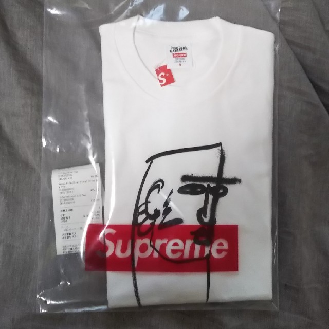 Supreme ゴルチェTシャツ 白(S)