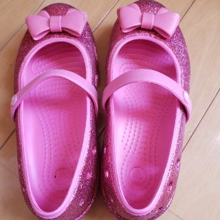 クロックス(crocs)のクロックス！ガールズ19センチ、姫、シンデレラ(サンダル)