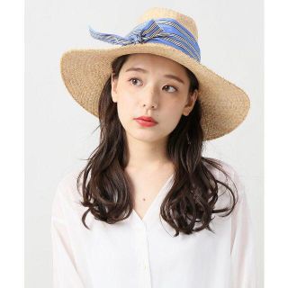 イエナ(IENA)の専用✨【新品】ローラストライプリボンハット(ハット)