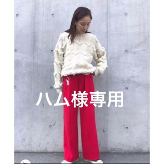 アーバンリサーチドアーズ(URBAN RESEARCH DOORS)のUNIVERSAL OVERALL×DOORS　別注ウールワイドパンツ(カジュアルパンツ)