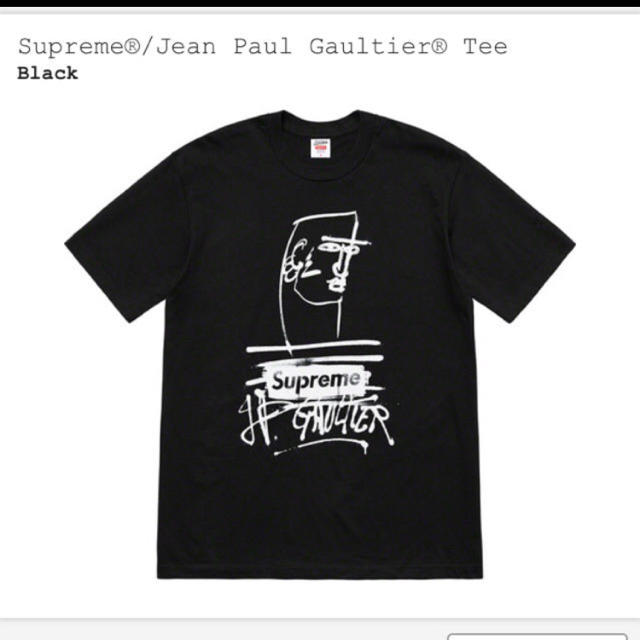 Supreme®/Jean Paul Gaultier® Tee Black M