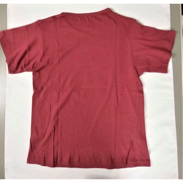 不二家(フジヤ)の不二家 ペコちゃん レディース 半袖Ｔシャツ 綿100％ Ｍサイズ レッド 赤 レディースのトップス(Tシャツ(半袖/袖なし))の商品写真