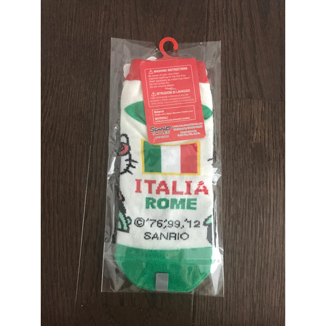 サンリオ(サンリオ)のハローキティ靴下 イタリア レディースのレッグウェア(ソックス)の商品写真