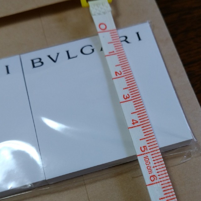 BVLGARI(ブルガリ)のBVLGARI　付箋　ポストイット インテリア/住まい/日用品の文房具(ノート/メモ帳/ふせん)の商品写真