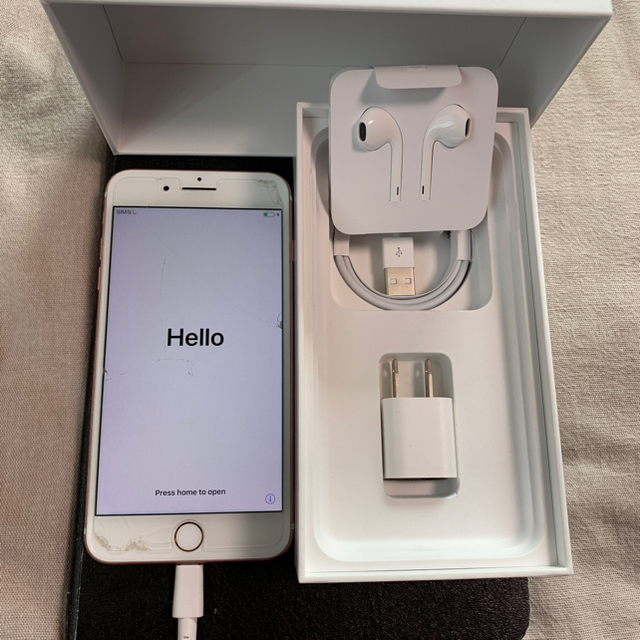 iPhone7plus 256GB 美品 docomoスマートフォン本体