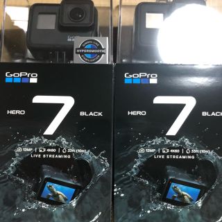 ゴープロ(GoPro)の2台 新品未開封   Go Pro HERO7 BLACK  4k 60(ビデオカメラ)