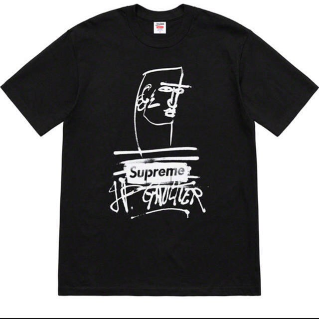 シュプリーム  Jean Paul supreme Tシャツ ブラック