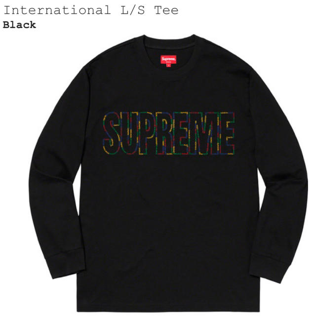 supreme international L/S tee L