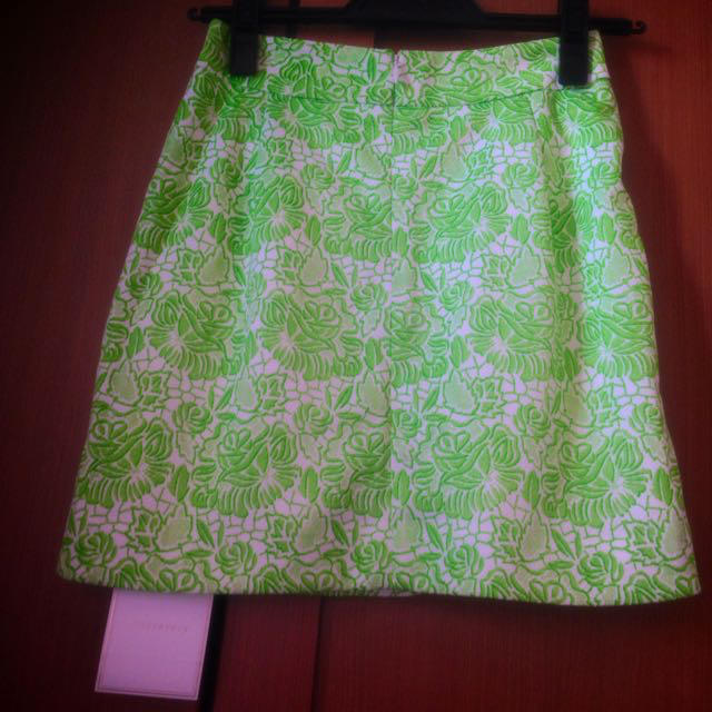 MERCURYDUO(マーキュリーデュオ)のジャカード花柄 ミニスカート レディースのスカート(ミニスカート)の商品写真