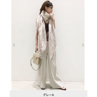 アパルトモンドゥーズィエムクラス(L'Appartement DEUXIEME CLASSE)の新品未使用 アパルトモン購入 maison devacance Stole(ストール/パシュミナ)