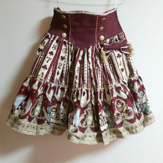 アンジェリックプリティー(Angelic Pretty)のスカート Wonder Queen(ひざ丈スカート)