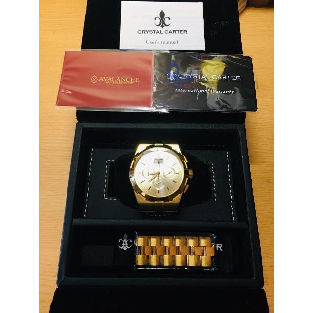 AVALANCHE(アヴァランチ)の【たけや 様 専用】CRYSTAL CARTER MARVELOUS  メンズの時計(腕時計(アナログ))の商品写真