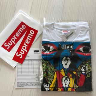 シュプリーム(Supreme)のSupreme【M】2019ss Gilbert&George LIFE Tee(Tシャツ/カットソー(半袖/袖なし))